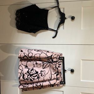 Homecoming dress, two piece. Could be used as a spring, summer, or fall dress!